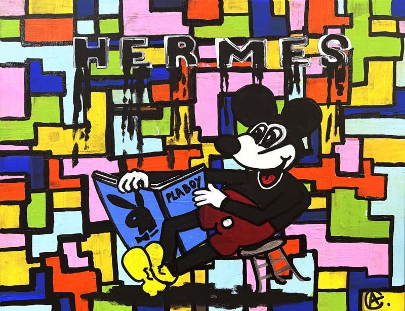 Art Chorny original on canvas: Original on canvas by Art Chorny. Approx 30x40 inches One of a kind original Hand signed by the artist and includes certificate of authenticity. This comes framed.