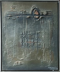 CESAR RODRIGUEZ MUSMANNO (1927-2017 ABSTRACT PAINTING