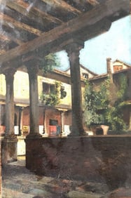 Carl Moll oil on canvas