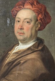 Thomas Hudson (1701-1779) Technique: Oil on canvas  18th century painting
