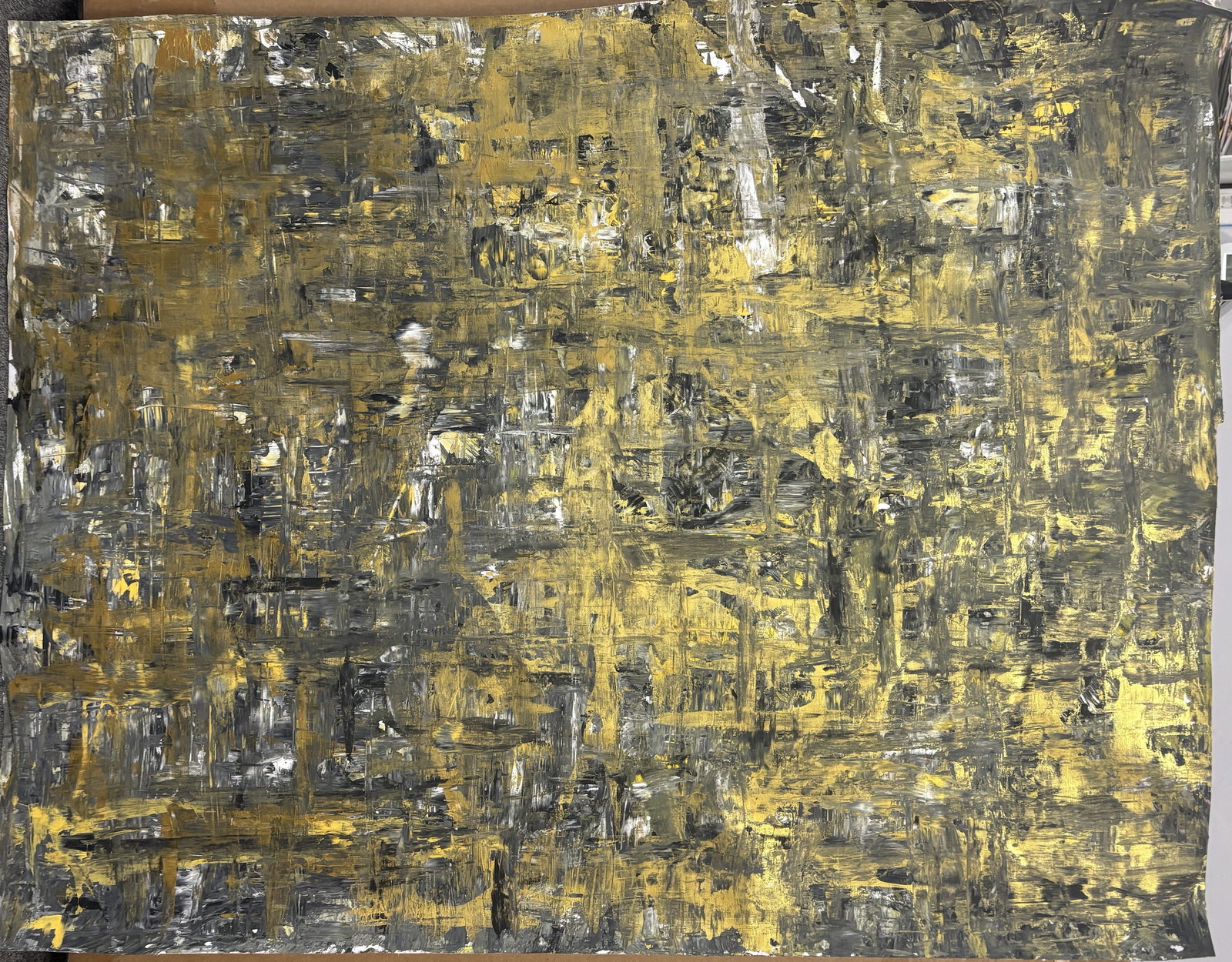 Original on canvas by Art Chorny Abstract: Original on canvas by Art Chorny Approx 30x40 inches One of a kind original Hand signed by the Artist and includes certificate of authenticity.