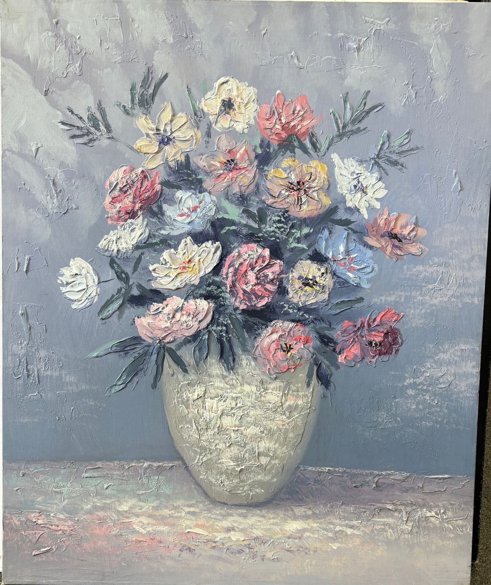 Original on canvas by Yoon: Original on canvas by Yoon Hand signed by Yoon. 30x24 inches One of a kind original. step.