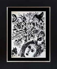 Marc Chagall lithograph from 1968