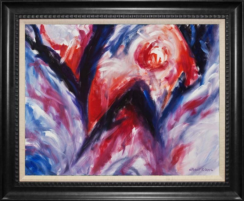 Robert Copple original oil on canvas.: Robert Copple original oil on canvas.Hand signed by the artist.One of a kind original. Custom framed. Includes Certificate. Approx. 30x24 inches.
