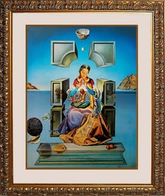 Salvador Dali The First Study for Madonna Limited Edition Lithograph