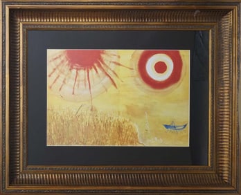 Marc Chagall lithograph hand signed