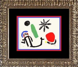 Joan Miro Lithograph from 1969
