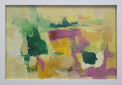 Michael Schofield original abstract on canvas