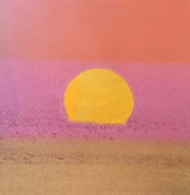 Sunset Andy Warhol Serigraph from 1972