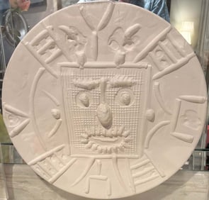 Pablo Picasso Ceramic Plate created in 1956