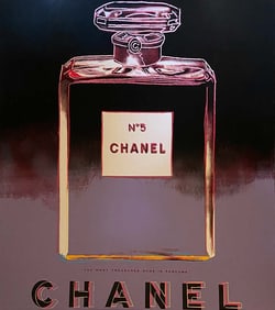 Andy Warhol Screenprint Chanel 1985 Serigraph