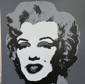 Marilyn Monroe  Andy Warhol Serigraph Limited Edition Sunday B. Morning