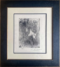Pablo Picasso  Lithograph Limited edition of 300 with Museum Stamp