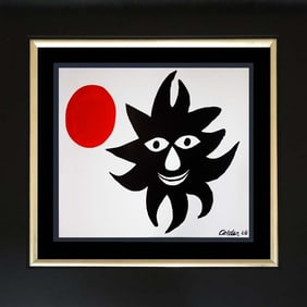 Lithograph attributed to Alexander Calder