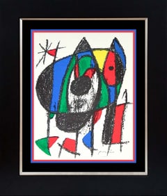 Joan Miro original Lithograph Hand signed
