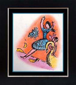 Marc Chagall Lithograph from 1968