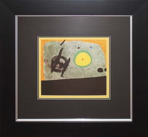 Joan Miro color plate Lithograph