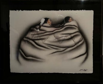 Robert Redbird original Hand signed by the artist