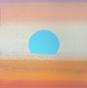 Andy Warhol Serigraph Sunset 1972