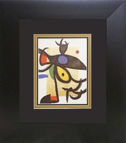 Joan Miro Color Plate Lithograph 1979