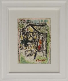 Marc Chagall Lithograph from 1972