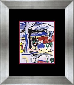 Roy Lichtenstein 1993 Color Plate Lithograph