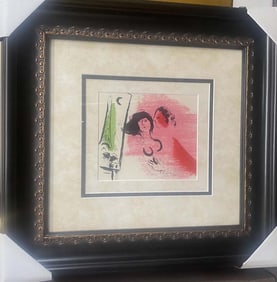 Marc Chagall Original Lithograph Hand signed  HC Artist Proof 1957