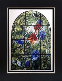 Marc Chagall Jerusalem Windows Lithograph from the 1960s