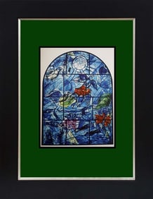 Marc Chagall Jerusalem Windows Lithograph from the 1960s
