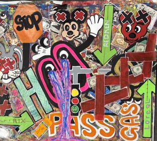 Original on canvas by Art Chorny