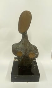 Tortura Antonio Kieff Grediaga Bronze Sculpture Number 1 of 3 the very first edition