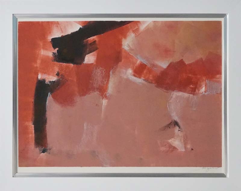 Michael Schofield Original Monoprint One of a kind Abstract: Michael Schofield Original on board. Hand signed by the artist. Approx 30 x 40 inches. One-of-a-kind original. Includes certificate Custom framed. This work was purchased directly from the artist.