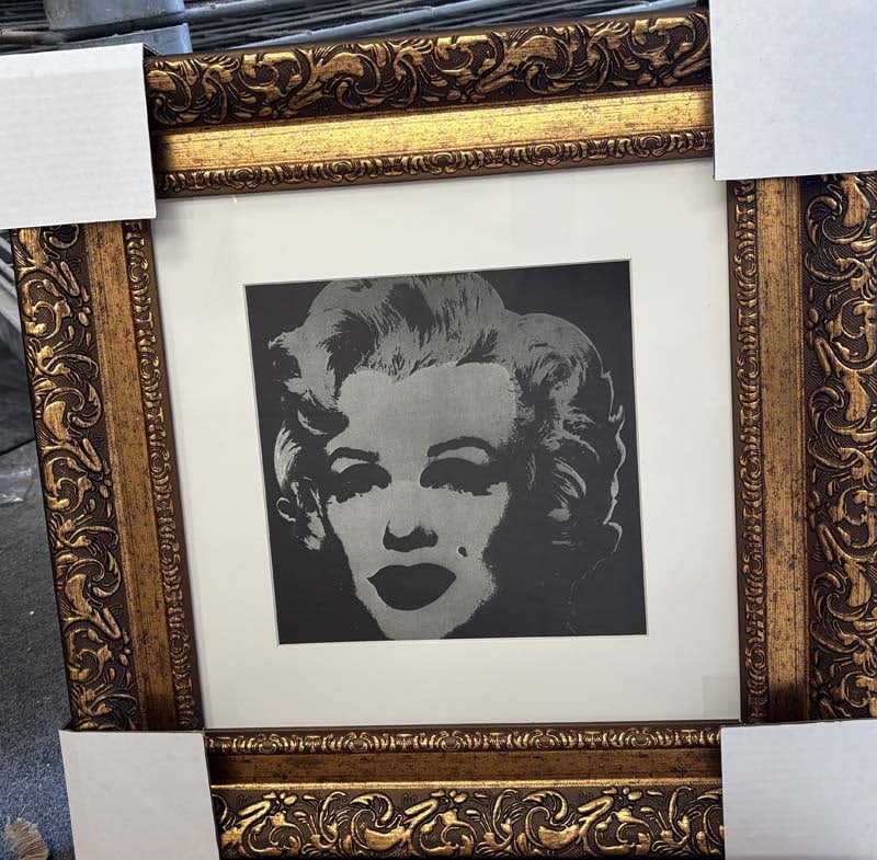Andy Warhol Marilyn Monroe color plate lithograph: Andy Warhol Marilyn Monroe color plate lithograph custom framed and approx 20x18 inches Includes certificate