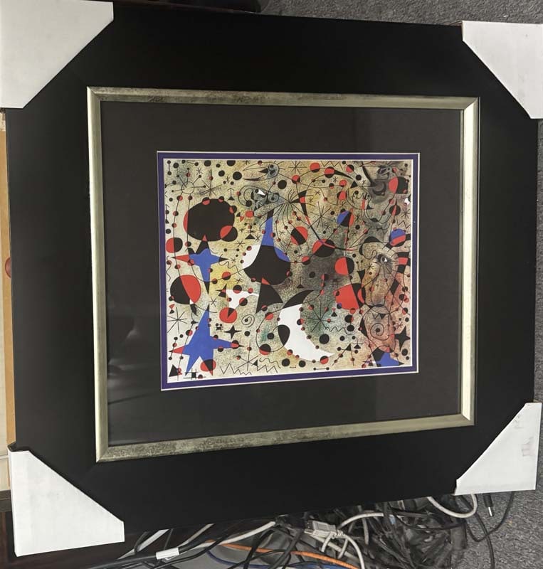 Joan Miro Color Plate Lithograph 1969 (1 of 1)