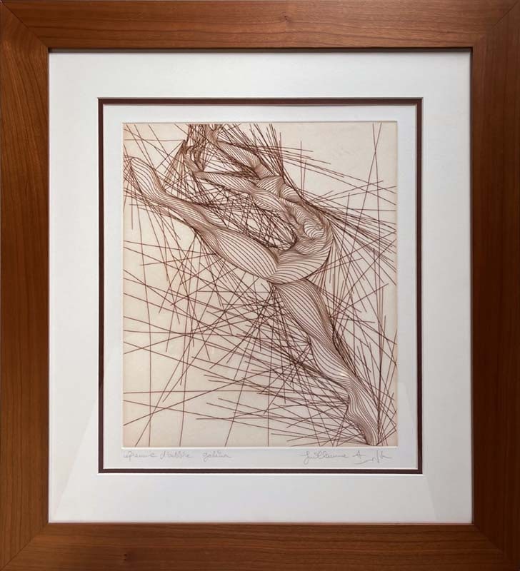 Guillaume Azoulay Limited Edition Original Etching: Limited Edition Etching by Azoulay Hand signed and numbered by the artist Professionally framed Approx 30 x 24 inches Custom framed Includes certificate This work was purchased directly from the