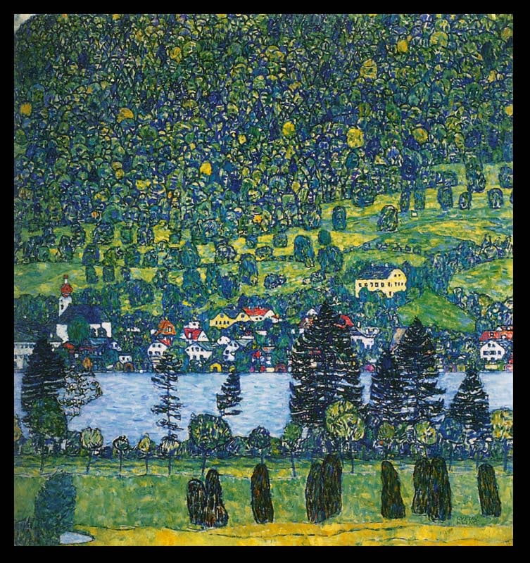Limited Edition on canvas after Gustav Klimt.: After Gustav Klimt Limited Edition on canvas. Professionally framed. Approx 32 x 32 inches. Custom framed. Includes certificate of authenticity.