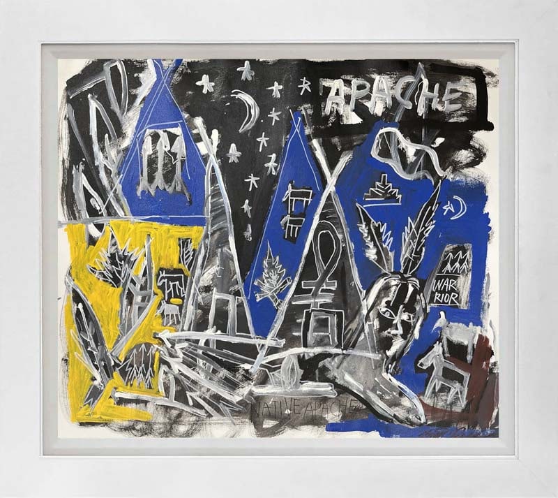 Gino Perez Original on canvas Approx 30x33 inches (1 of 1)