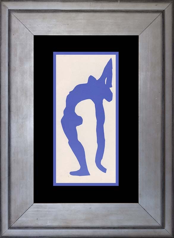 Henri Matisse Lithograph from 1956: Henri Matisse Lithograph from 1956. Approx 24 x 20 inches. and includes certificate. Custom framed.