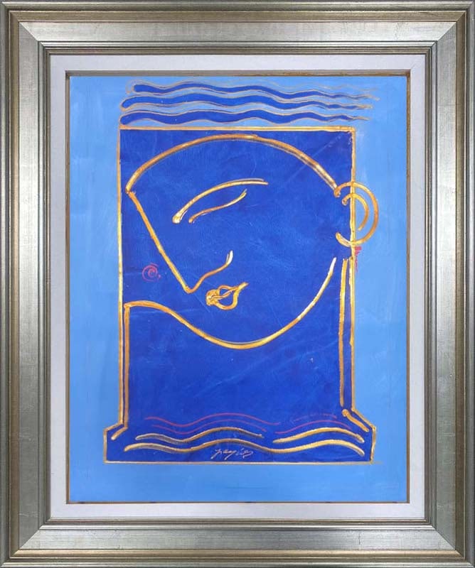 Gaylord Soli Original on canvas: Gaylord Soli Original oil on canvas. One-of-a-kind original. Hand signed by the artist. 24 x 30 inches. Approx image size Includes certificate of authenticity. Custom framed. This work was purchased