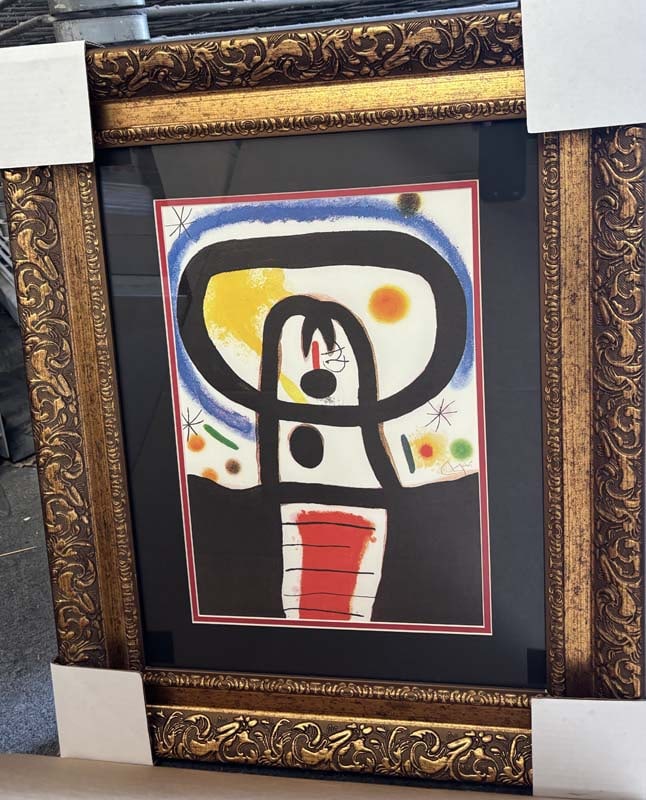 Joan Miro Color Plate Lithograph 1976 (1 of 1)