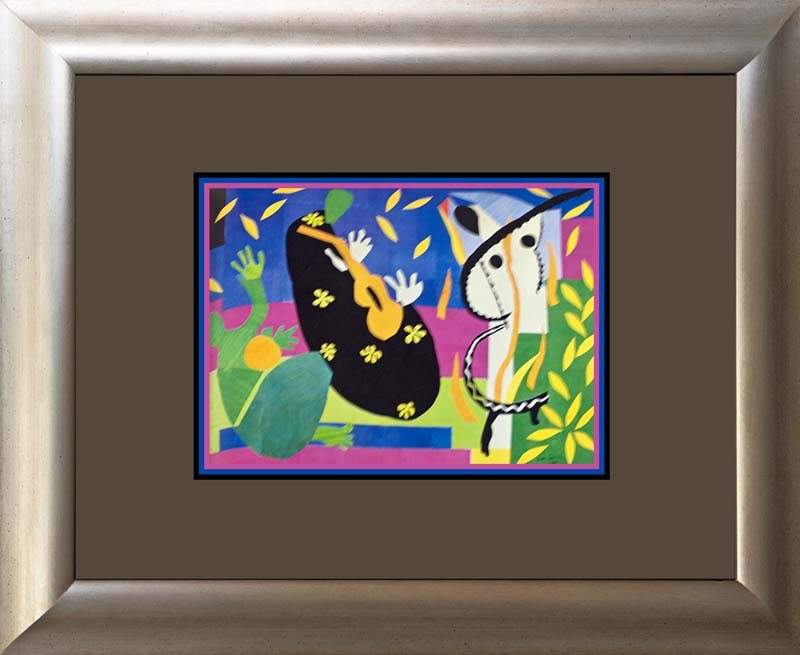 Henri Matisse Lithograph The Kings Sadness - 45 years old: Henri Matisse Lithograph - The Kings Sadness -Lithograph over 45 years old. The signature is in the plate. Custom framed. Approx 18x22 inches. Includes certificate.