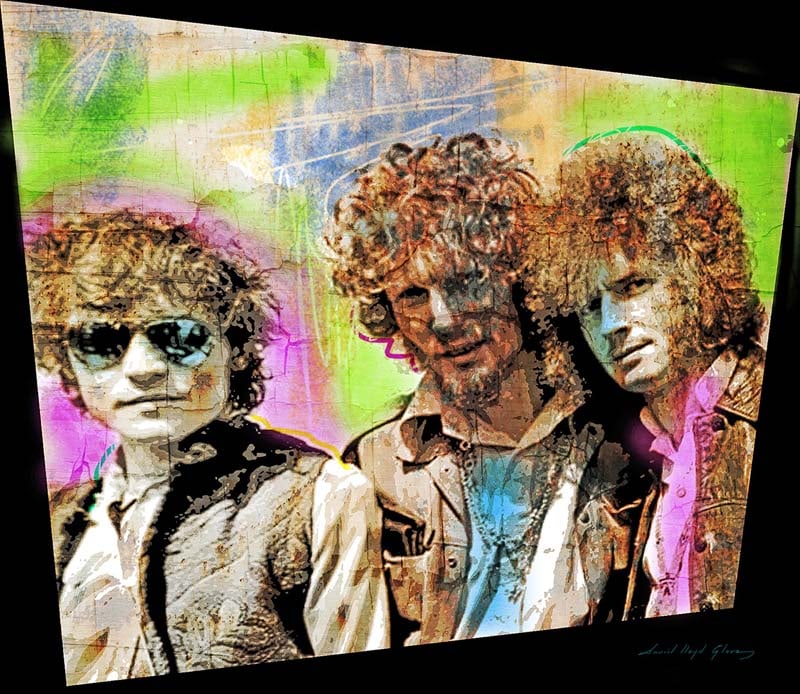 CREAM Original Mixed Media on canvas David Lloyd Glover: Mixed media on canvas by David Lloyd Glover Hand signed by the artist. On canvas image size Approx image size 18x24 inches Custom framed and includes certificate This work was purchased directly