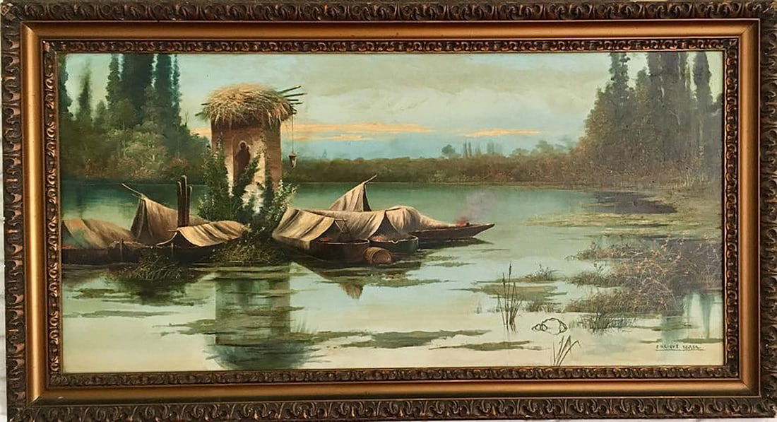 Enrique Sera original oil on canvas (1 of 1)