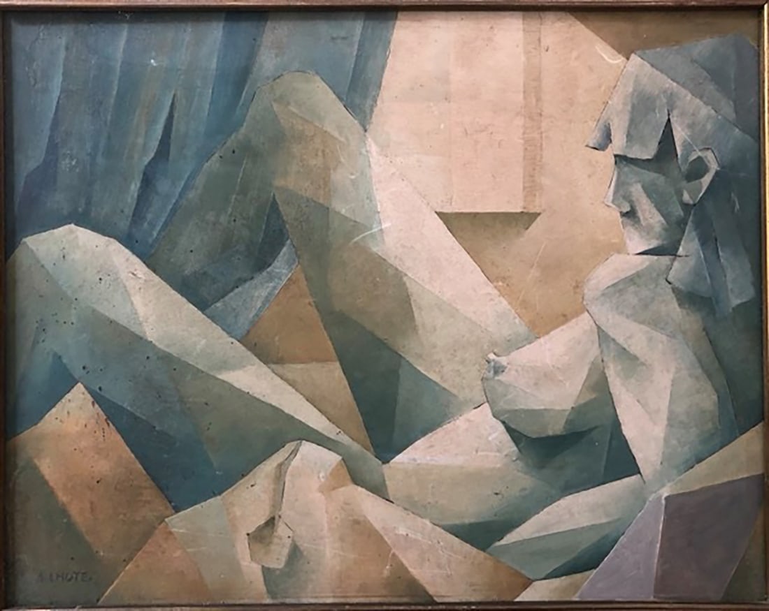 Andre Lhote Original Female nude: Andre Lhote OriginalFemale nude cubistMeasures- 41 x 51 cmTechnique- oil on masonite.Precise cleaning, it has some detail as seen in the photo.Biography- (Bordeaux, July 5, 1885 - Paris, January 24, 1