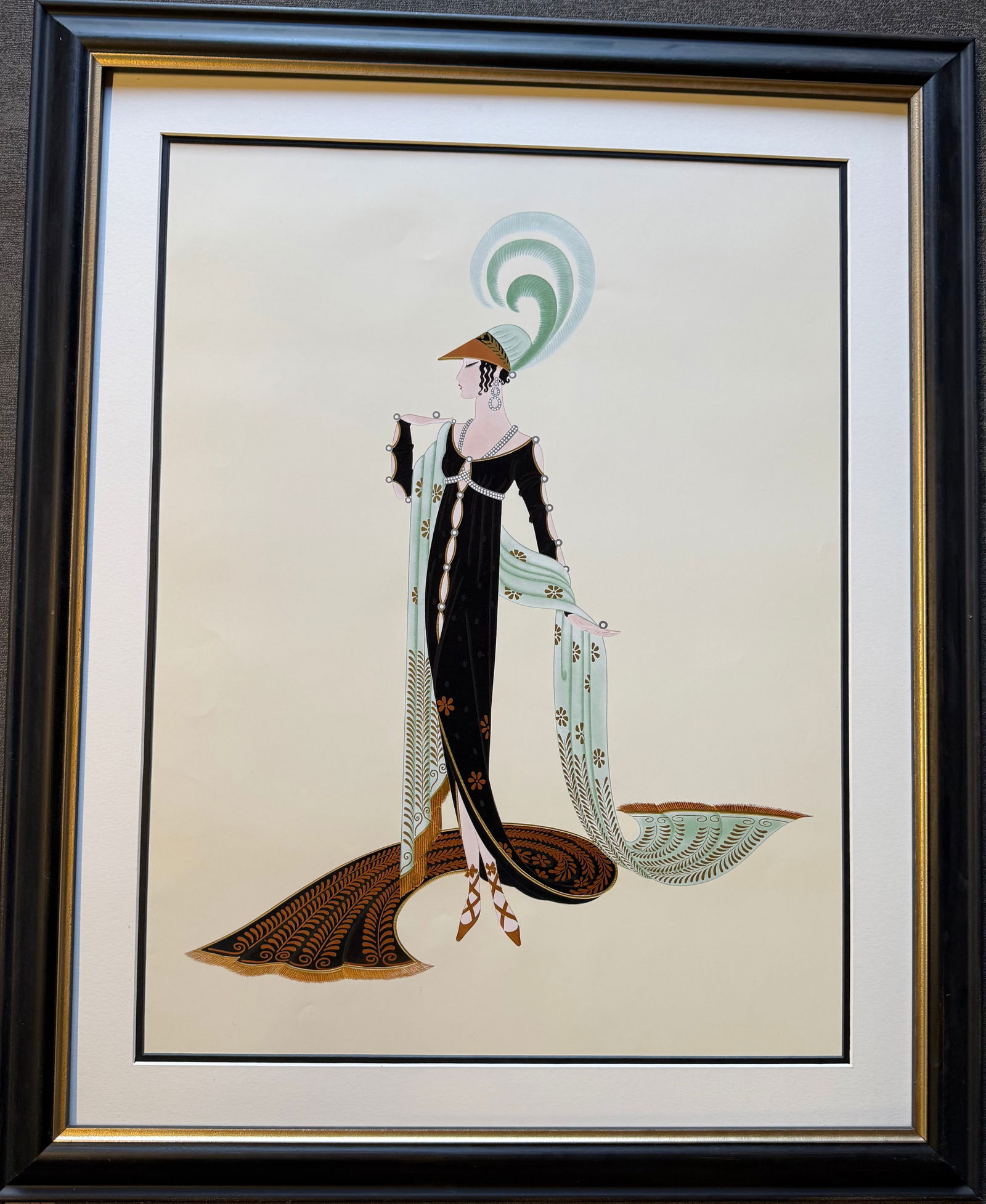 Erte Lithograph signed (1 of 1)