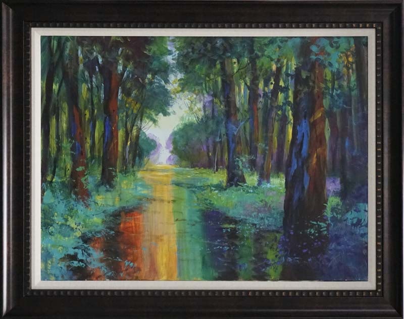 Original on canvas by Michael Schofield (American 1947) landscape (1 of 1)