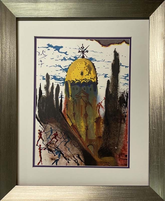Salvador Dali (Spanish 1904-1989) Romeo and Juliet Original Lithograph 1976 Milano hand signed (1 of 1)