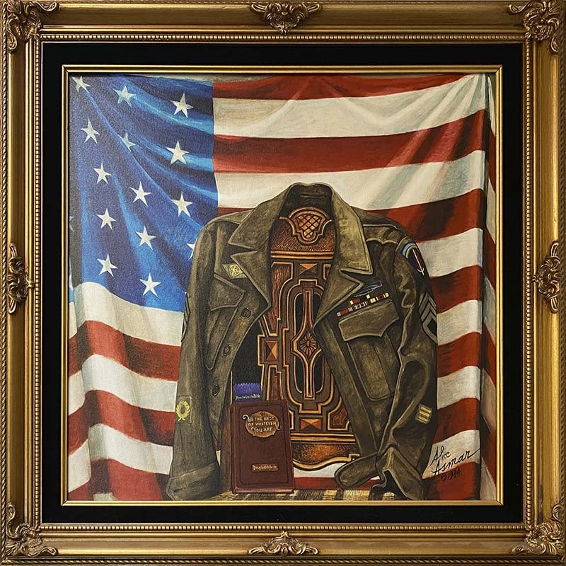 Alice Asmar Hand embellished canvas Limited Edition (1 of 1)