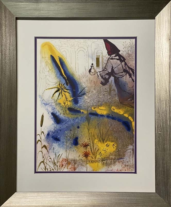 Salvador Dali (Spanish 1904-1989) Romeo and Juliet Original Lithograph 1976 Milano Hand signed (1 of 1)