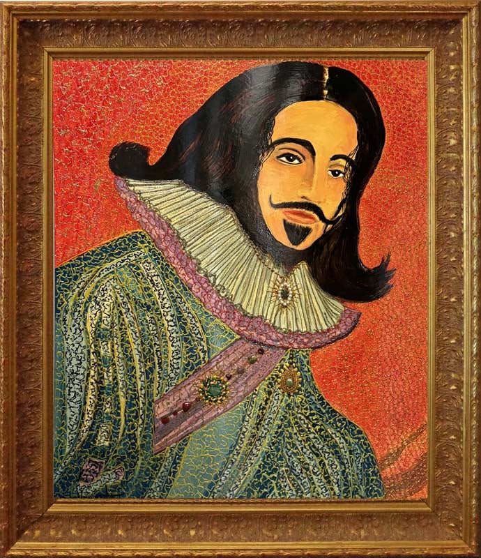 Original on board Charles I by William Verdult (Dutch 1939-2016), the Dutch Master (1 of 1)